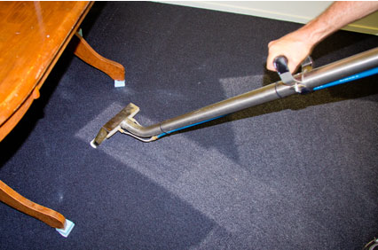 drying wet carpet